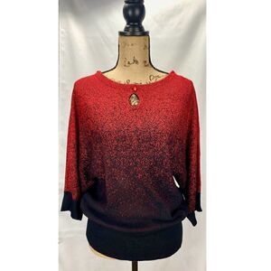 NWT Studio Works Metallic Shirt Size M